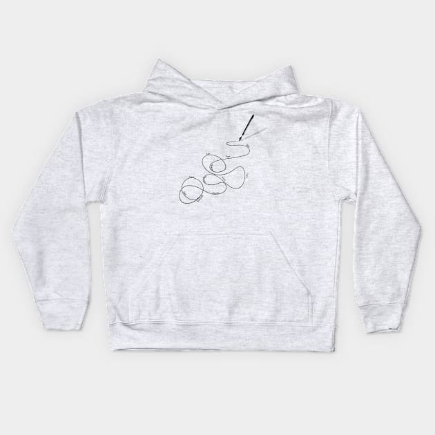 Writer Kids Hoodie by Shaseldine